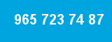 965 723 74 87